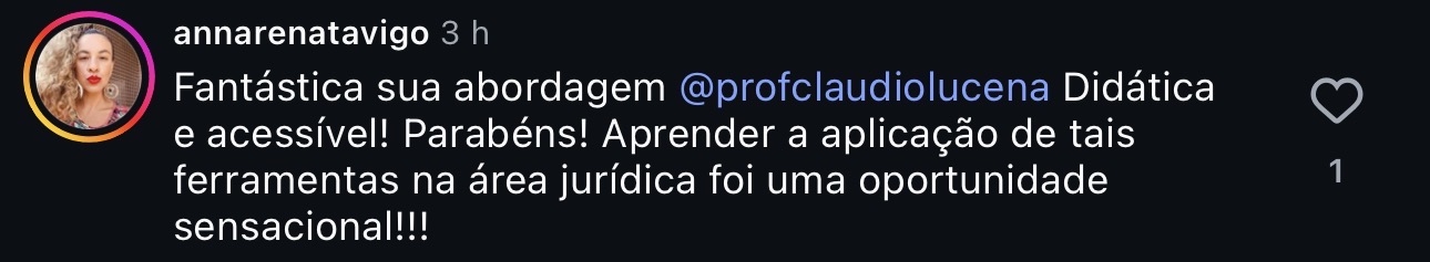 Depoimento de Anna Renata Vigo